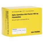 Alpha-Liponsäure AAA-Pharma 600mg (PZN 12415982) из Германии