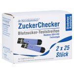 ZUCKERCHECKER Blutzucker Teststreifen (PZN 9278398) из Германии