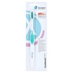 MIRADENT Carebrush ortho Zahnbürste weiß/grün (PZN 15308554) из Германии