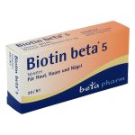 Biotin beta 5 (PZN 1841919) из Германии