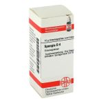 SPONGIA D 4 Globuli (PZN 1786327) из Германии