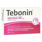 Tebonin spezial 80mg (PZN 6997431) из Германии