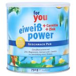 FOR YOU eiweiß power Pur Pulver (PZN 10183680) из Германии