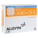 ALLEVYN Life 10,3x10,3 cm Silikonschaumverband (PZN 9634019) из Германии