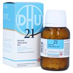 BIOCHEMIE DHU 21 Zincum chloratum D 12 Tabletten (PZN 6584522) из Германии