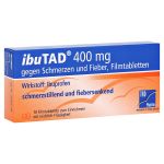 IbuTAD 400mg gegen Schmerzen und Fieber (PZN 6407530) из Германии