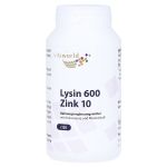 LYSIN 600 mg plus Zink 10 mg Kapseln (PZN 9771414) из Германии