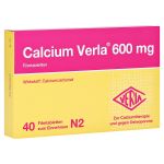 Calcium Verla 600mg (PZN 1047357) из Германии