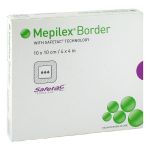 MEPILEX Border Schaumverband 10x10 cm (PZN 11049044) из Германии