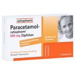 Paracetamol-ratiopharm 500mg (PZN 3953605) из Германии