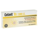 CEFAVIT D3 7.000 I.E. Filmtabletten (PZN 12347737) из Германии