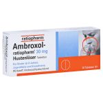 Ambroxol-ratiopharm 30mg Hustenlöser (PZN 680816) из Германии