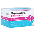 MAGNESIUM SANDOZ Trinkgranulat 400 mg Beutel (PZN 14210095) из Германии