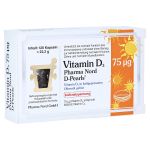 VITAMIN D3 75 µg Pharma Nord D-Pearls Kapseln (PZN 15570861) из Германии