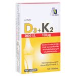 Vitamin D3+K2 2000 I.E. (PZN 15205937) из Германии