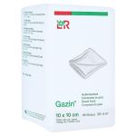 GAZIN Mullkomp.10x10 cm unsteril 12fach Op (PZN 3959424) из Германии