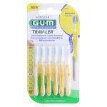 GUM TRAV-LER 1,3mm Tanne gelb Interdental+6Kappen (PZN 9714356) из Германии