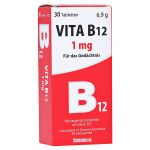 VITA B12 1 mg Minz-Aroma Lutschtabletten (PZN 11678596) из Германии