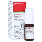 NICOTIN AL 1 mg/Sprühstoß Spray z.Anw.i.d.Mundhö. (PZN 16086328) из Германии