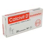 Calcivit D 600mg/400 I.E. (PZN 1364810) из Германии