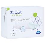 ZETUVIT Plus Silicone steril 8x8 cm (PZN 13231830) из Германии