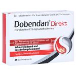 Dobendan Direkt Flurbiprofen 8,75mg (PZN 16503513) из Германии