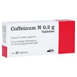 Coffeinum N 0,2g (PZN 4584653) из Германии