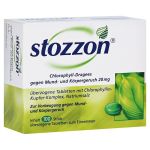 Stozzon Chlorophyll-Dragees gegen Mund- und Körpergeruch (PZN 7474020) из Германии