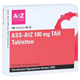 ASS-AbZ 100mg TAH – PZN 11481830 (PZN 11481830) из Германии