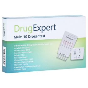 DRUGEXPERT 10 Drogentest:10 Parameter – PZN 15426549 (PZN 15426549) из Германии