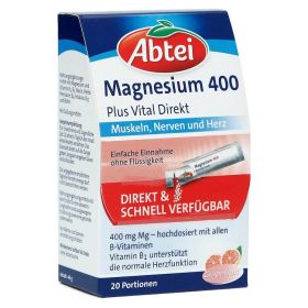 Abtei Magnesium 400 + Vitamin B Komplex Granulat – PZN 7641038 (PZN 7641038) из Германии