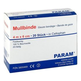 MULLBINDEN 6 cm m.Cellophan – PZN 3855469 (PZN 3855469) из Германии