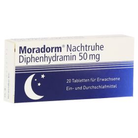 Moradorm Nachtruhe Diphenhydramin 50mg – PZN 10946126 (PZN 10946126) из Германии