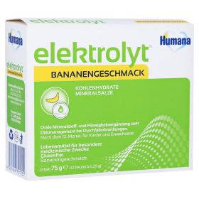 HUMANA Elektrolyt Banane Pulver Faltschachtel – PZN 15394401 (PZN 15394401) из Германии