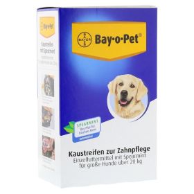 BAY O PET Zahnpfl.Kaustreif.Spearmint f.gr.Hunde – PZN 679670 (PZN 679670) из Германии