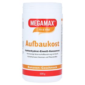 MEGAMAX Aufbaukost Banane Pulver – PZN 3246552 (PZN 3246552) из Германии