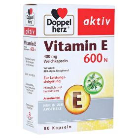 DOPPELHERZ Vitamin E 600 N Weichkapseln – PZN 10057828 (PZN 10057828) из Германии