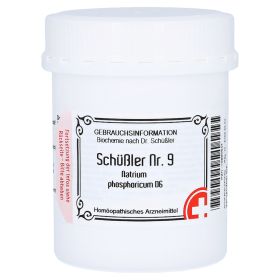 SCHÜSSLER Nr.9 Natrium phosphoricum D 6 Tabletten – PZN 10990647 (PZN 10990647) из Германии