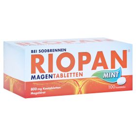 Riopan Magen Tabletten Mint – PZN 1139645 (PZN 1139645) из Германии