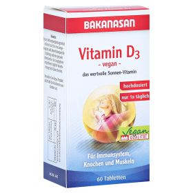 BAKANASAN Vitamin D3 Tabletten – PZN 11617821 (PZN 11617821) из Германии