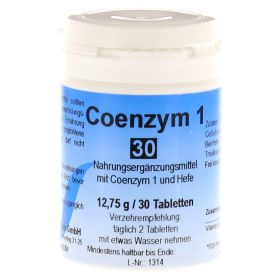 COENZYM 1 Tabletten – PZN 350800 (PZN 350800) из Германии