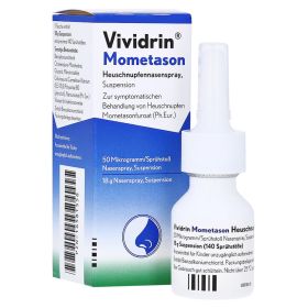 Vividrin Mometason Heuschnupfennasenspray 50µg/Sprühstoß – PZN 16581358 (PZN 16581358) из Германии