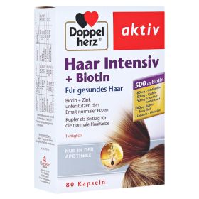 DOPPELHERZ Haar Intensiv+Biotin Kapseln – PZN 16170135 (PZN 16170135) из Германии