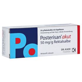 Posterisan akut 50mg/g – PZN 4957864 (PZN 4957864) из Германии