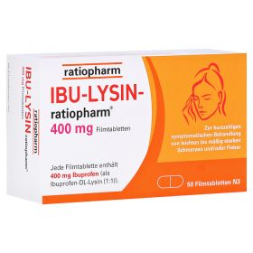 IBU-LYSIN-ratiopharm 400mg – PZN 16197884 (PZN 16197884) из Германии