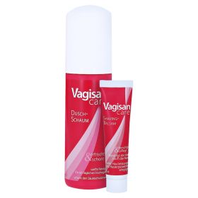 VAGISANCARE Dusch-Schaum + gratis VagisanCare Shaving-Balsam 10 ml – PZN 16032427 (PZN 16032427) из Германии
