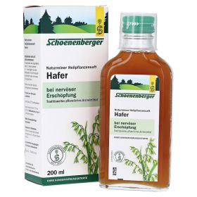 Hafer naturreiner Heilpflanzensaft Schoenenberger – PZN 692127 (PZN 692127) из Германии