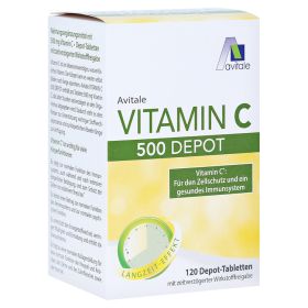 VITAMIN C 500 mg Depot Tabletten – PZN 16743631 (PZN 16743631) из Германии