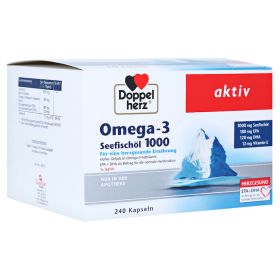 DOPPELHERZ Omega-3 Seefischöl 1000 Kapseln – PZN 16588550 (PZN 16588550) из Германии