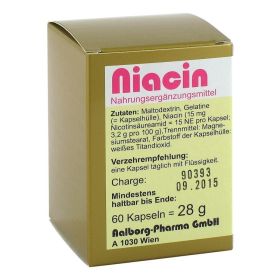 NIACIN KAPSELN – PZN 156133 (PZN 156133) из Германии